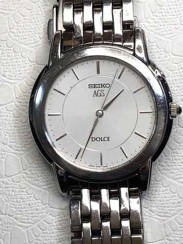 SEIKO AGS DOLCE ホワイトダイヤル SEIKO Seiko AGS DOLCE Dolce 4M21-0A30 kinetic men's