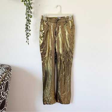 パンツ MOSCHINO Women Pants 251K1033932250320 Gold Moschino Jeans Wide pants - Gold - Women | 251K1033932250320