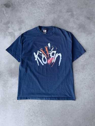 Korn - Blue Shirt. L. - Gem