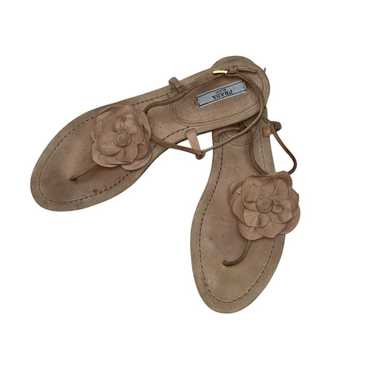Prada flower leather sandals - Gem