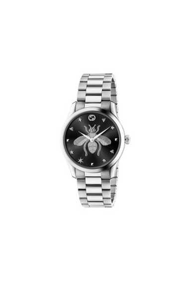 時計 GUCCI BEE Gucci Women's G-Frame Bee Motif Quartz Ladies Watch
