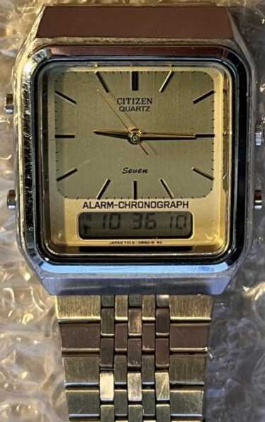 80's CITIZEN ANA-DIGI TEMP ヴィンテージ Citizen ANA DIGI TEMP Watch - The Classic Retro 80s Watch