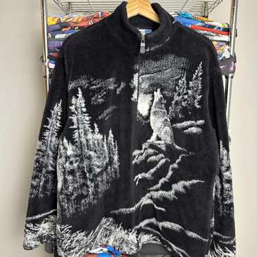アートアンリミテッド　アニマル　フリース Art unlimited Sportswearアニマル柄フリース