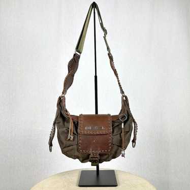 バッグ DIESEL Archive leather 2way shoulder bag diesel 90s Archive leather shoulder bag - メルカリ