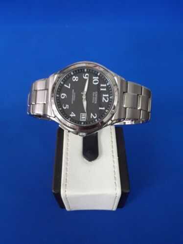 CITIZEN ATTESA デイト デュラテクト H110-T011331TA Citizen Attesa Titanium H110-T011331 Date Eco Drive Black