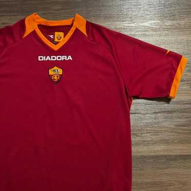 ローマユニホーム DIADORA Italy 86/87/88/89/90 ORIGINAL Diadora Vintage Rare Soccer