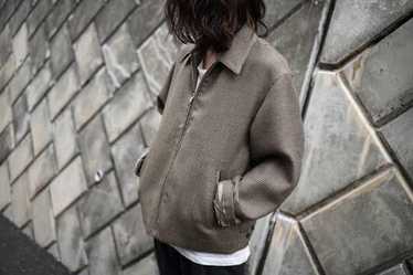 Auralee zip blouson - Gem