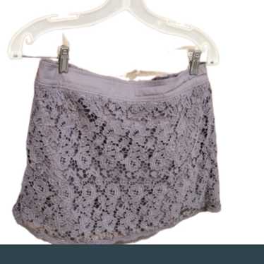 muguet】cotton lace mini op(GRAY/Msize)