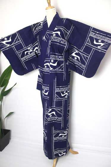 新品未使用　ジュメロ 【セパレート】jm suisai yukata ブルー Tops】YUKATA Separate (Sax Blue) Women – Nanafu｜YUKATA