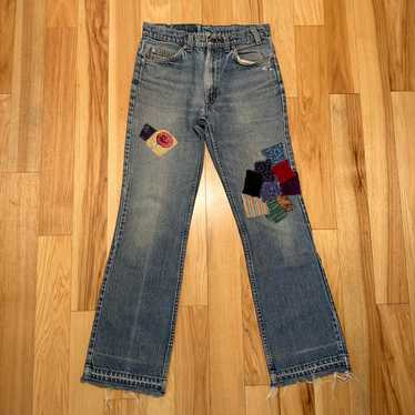 70's levi's patched jeans - Gem