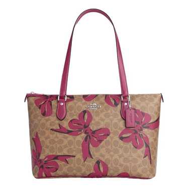 レアなシャンパンカラー☆COACH☆CITY ZIP TOTE Coach Zip Top Tote In Signature Canvas | Brixton Baker