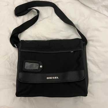 【DIESEL】00s faux leather Messenger bag DIESEL】00s faux leather Messenger bag Vtg 90s DIESEL Flap