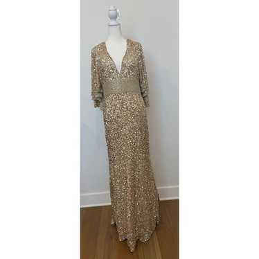 Mac duggal beaded v - Gem