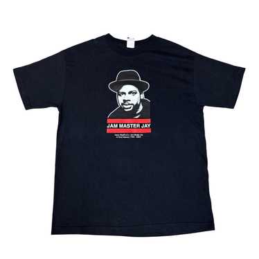 JAM MASTER JAY (RUNDMC) 追悼Tシャツ XL ☆USA製☆JAM MASTER JAY☆RUN DMC☆追悼☆Tシャツ☆L☆黒