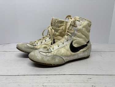 NIKE GRECOグレコmadeinTaiwanレスリングシューズ サイズ11 70's NIKE ナイキ GRECO グレコ レスリングシューズ ウェイン