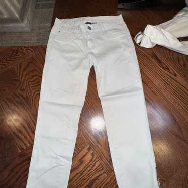 アルマーニジーンズ ARMANI パンツ 36 ホワイト　白　コーデュロイ Vintage ARMANI Jeans White Men Women Pants Size W32 W33 L31