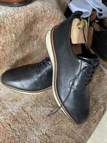 ecco St.1 Hybrid 革靴 レザー GTX 黒 Men's ECCO® St.1 Hybrid Leather Loafer | Black