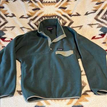 Patagonia mens green synchilla - Gem