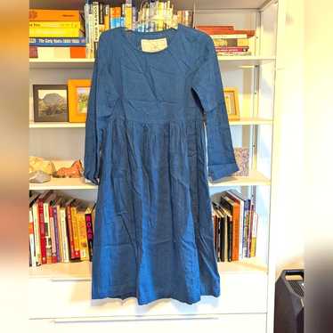 not PERFECT LINEN smock VOLUME dress