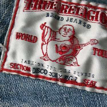 TRUE RELIGION DISCO JOEY BIG T デニム TRUE RELIGION Women's Disco 'Joey' Big T - Drifter Dark Size