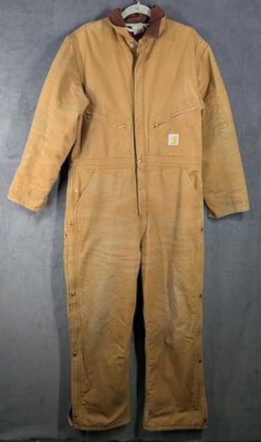 ジャケット・アウター Carhartt duck coverall beige vintage Carhartt duck coverall - Gem