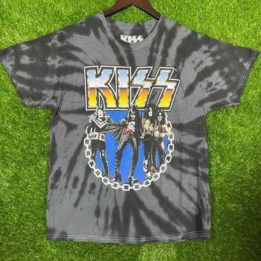 Kiss band tie-dye t-shirt - Gem