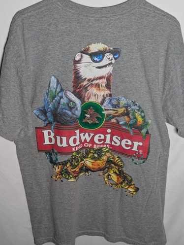 Budweiser frogs vintage shirt - Gem