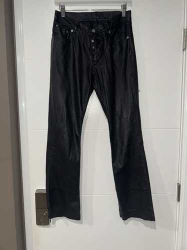 パンツ Helmut Lang 98s pants Helmut Lang 98 Lamb Leather Pants – HUIBEN