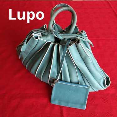 【未使用に近い✨】LUPO Barcelona Abanico ハンドバッグ 未使用に近い✨】LUPO Barcelona Abanico ハンドバッグ