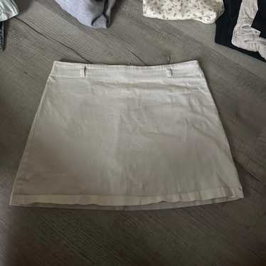 Women's Skirt - White/Cream - M – White/cream min… - image 1