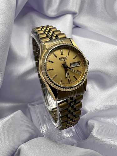 【最終値下】SEIKO レディースQZ ビンテージ Seiko 1400-0080 Women's Silver Tone Band Quartz Watch Japan