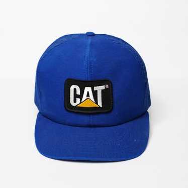稀少 美品 80s 90s ヴィンテージ CAT USA キャタピラー キャップ キャタピラー CAT アポロキャップ 希少 80s 90s 帽子 アメカジ