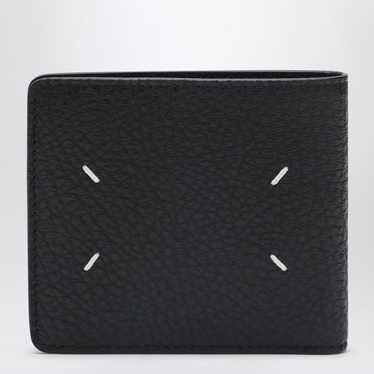 ■財布 Maison Margiela Bi-Fold Clip Wallet Maison Margiela Bi-fold Wallet with Coin Purse Unisex Black