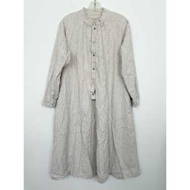Vlas Blomme　Washed Light Linenロングドレープジレ JP) 1631 | COORDINATE | Vlas blomme