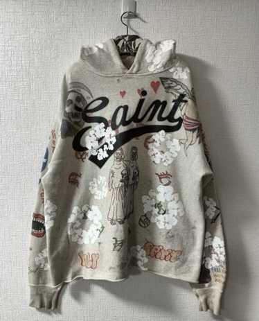 Saint Micheal ✖️denim tears スウェット Buy Saint Michael men beige denim tears x saint michael