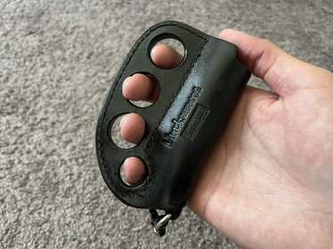 Blackmeans Black Leather Knuckle Lighter Case | Grailed