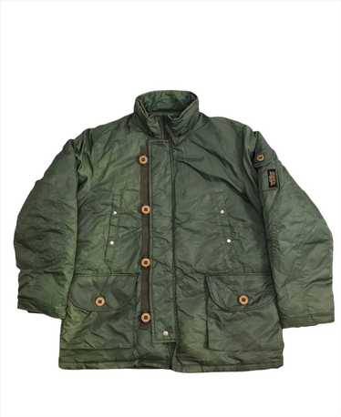 80〜90's Polo by Ralph Lauren MA-1 M vtg 80s 90s POLO BY RALPH LAUREN SHIRT White Golden Brown