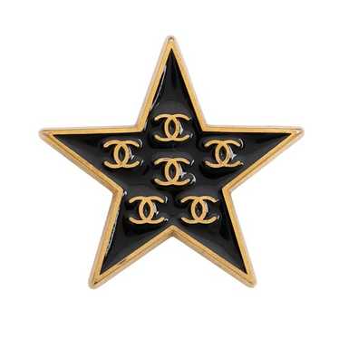 【Chanel】シャネル★brooch★スターブローチ ★ブラック CHANEL CC Star Brooch with Crystals *New - Timeless Luxuries