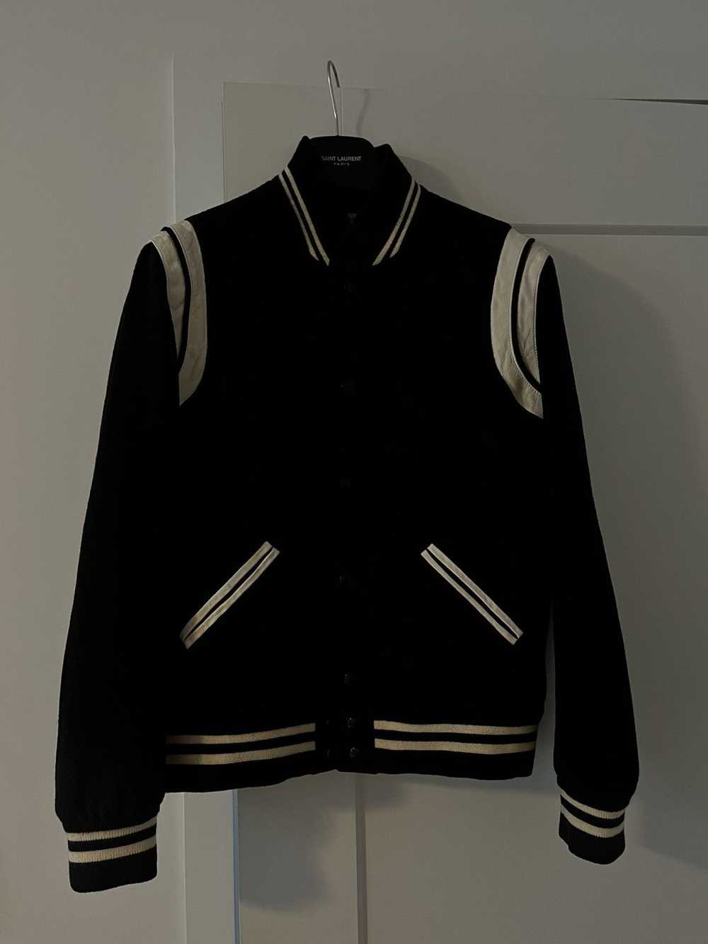 Saint Laurent Paris Saint Laurent Teddy bomber jacket
