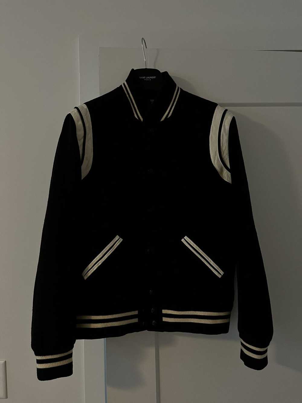 Saint Laurent Paris Saint Laurent Teddy bomber jacket