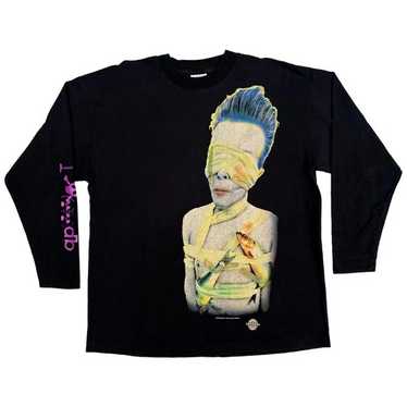 David Bowie 1995 Outside Tour Tシャツ Vintage 1995 Nine Inch Nails David Bowie The Outside Tour T