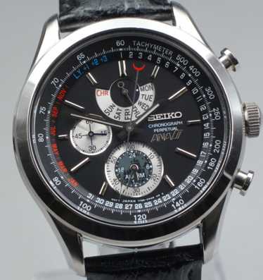 値下しました　 SEIKO ANA-D 200m J-9438| セイコー ダイバー クロノグラフ チタン SCUBA 200M