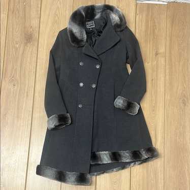 Rothschild Coat With Fur - Gem