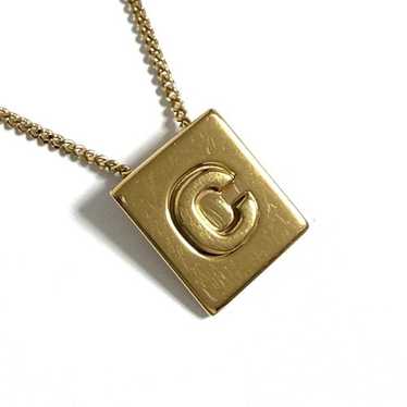 Celine alphabet pendant - Gem