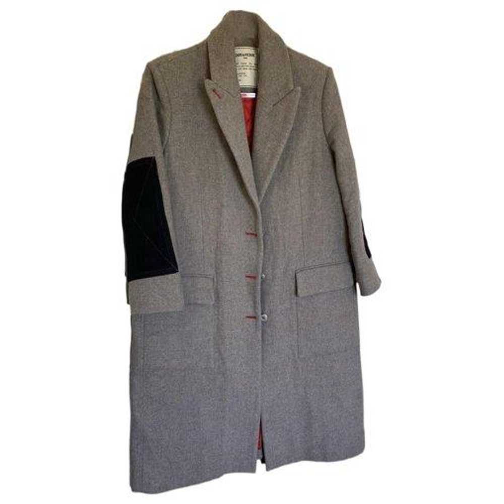 Zadig & Voltaire Spring Summer 2020 wool coat