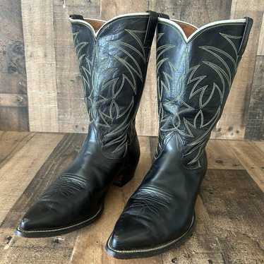 Nocona boots: vintage black - Gem