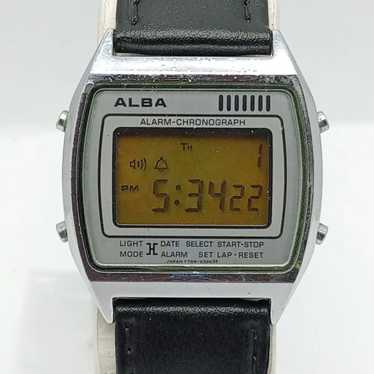 SEIKO セイコー ALBA アルバ ALARM CHRONOGRAPH ALBA（SEIKO） ヴィンテージ セイコー アルバ SEIKO ALBA
