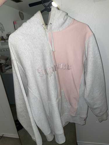 Supreme AW17 Split Old English Hooded Sweatshirts グレー Supreme Split Old English Hooded Sweatshirt (FW17) - $158