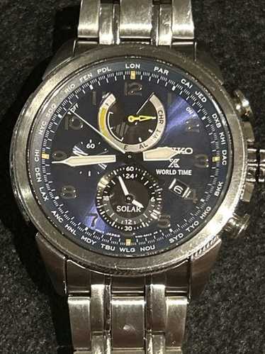 Seiko chronograph world time - Gem