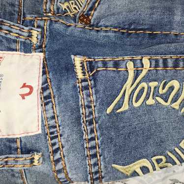 True Religion Bobby Super T 28/33 ダークブルー TRUE RELIGION Bobby Big T MENS JEANS Size 31x33 measured